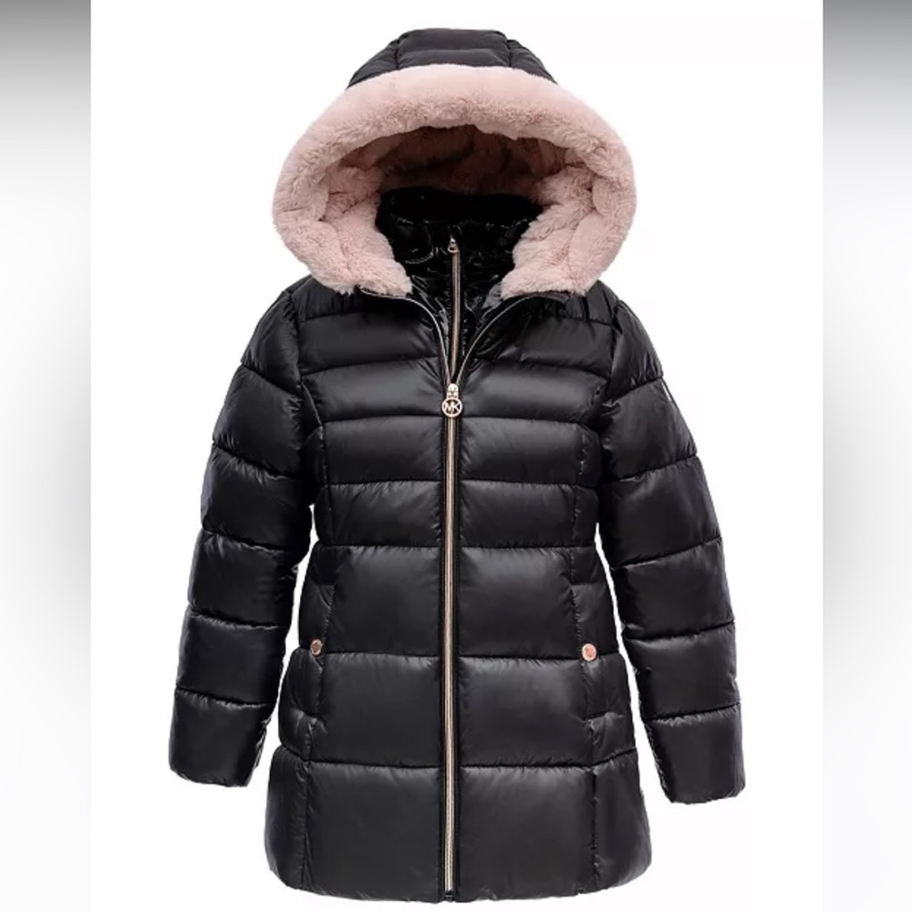 Like new✨Michael Kors  Girls Heavy Weight Stadium Puffer Jacket  size:6X